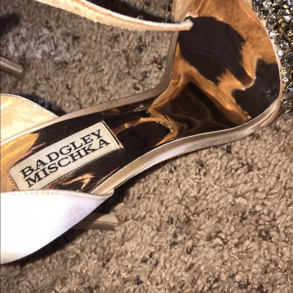 Terani couture dress/ Badgley Mischka heels - Picture 7 of 8